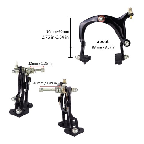 Easyly Install Long Arm Bike Brake Caliper Universals Bike Caliper Cycling Part - Picture 8 of 8