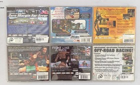 6 Dreamcast Games Lot - CIB, Complete - Tomb Raider, Test Drive Le Mans, UFC