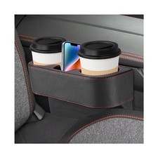 Car Seat Console Organizer, Black Auto Storage Box, Gap Filler, Multifunctional