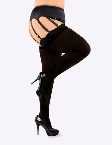 Glamory Hosiery Stockings 50136 Noir60 Black - Picture 5 of 11