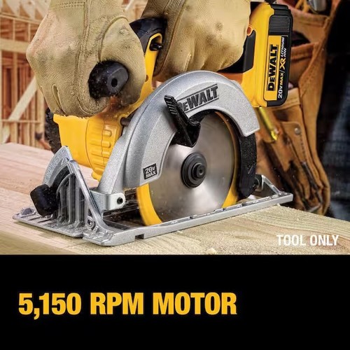 Brand New Dewalt 20V MAX 6.5 in. Sidewinder Style Circular Saw (Tool Only) - Picture 6 of 14