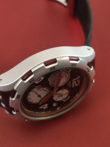 Vintage SWATCH Cronograph SR936SW 45mm Quartz Herrenuhr _3941 - Bild 6 von 12