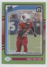 2024 Panini Donruss Optic Rated Lime Green Prizm /50 Max Melton #277 Rookie RC