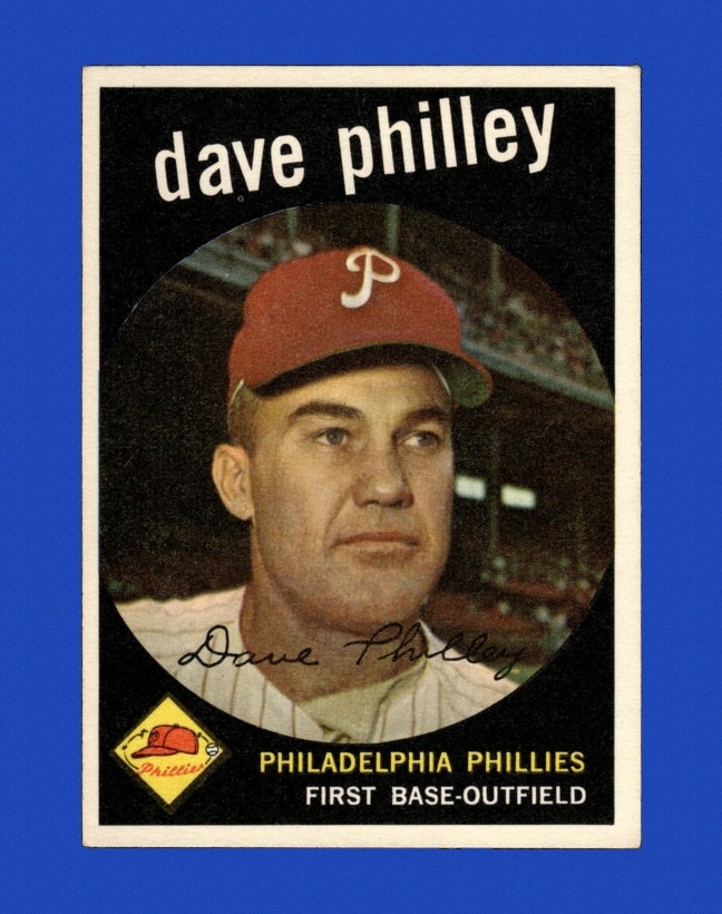 1959 Topps Set-Break # 92 Dave Philley EX-EXMINT *GMCARDS*