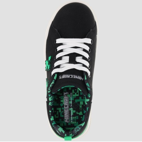 Minecraft Shoes Kids Size 13 Joe Boxer Creeper Mojang Official Free Shipping