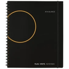 AT-A-GLANCE Undated Planning Notebook with Reference Calendars, 8.5" x 11", L...
