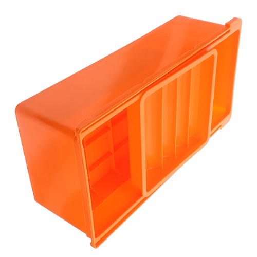 Sewing Organizer: Under Desk Storage Drawer Box - Three-Tier Plastic Organizer - Picture 5 of 17