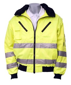 Details zu Jacke Warnjacke Warnschutz Pilotenjacke Warnweste Arbeitsjacke signal gelb Details zu Jacke Warnjacke Warnschutz Pilotenjacke Warnweste Arbeitsjacke signal gelb