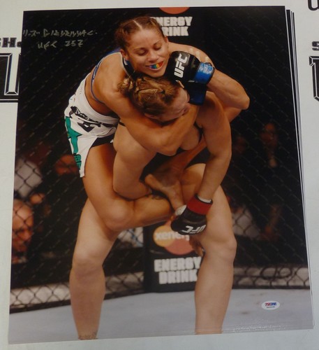 Liz Carmouche Signed UFC 157 16x20 Photo PSA/DNA COA vs Ronda Rousey PFL Auto'd - Picture 2 of 24