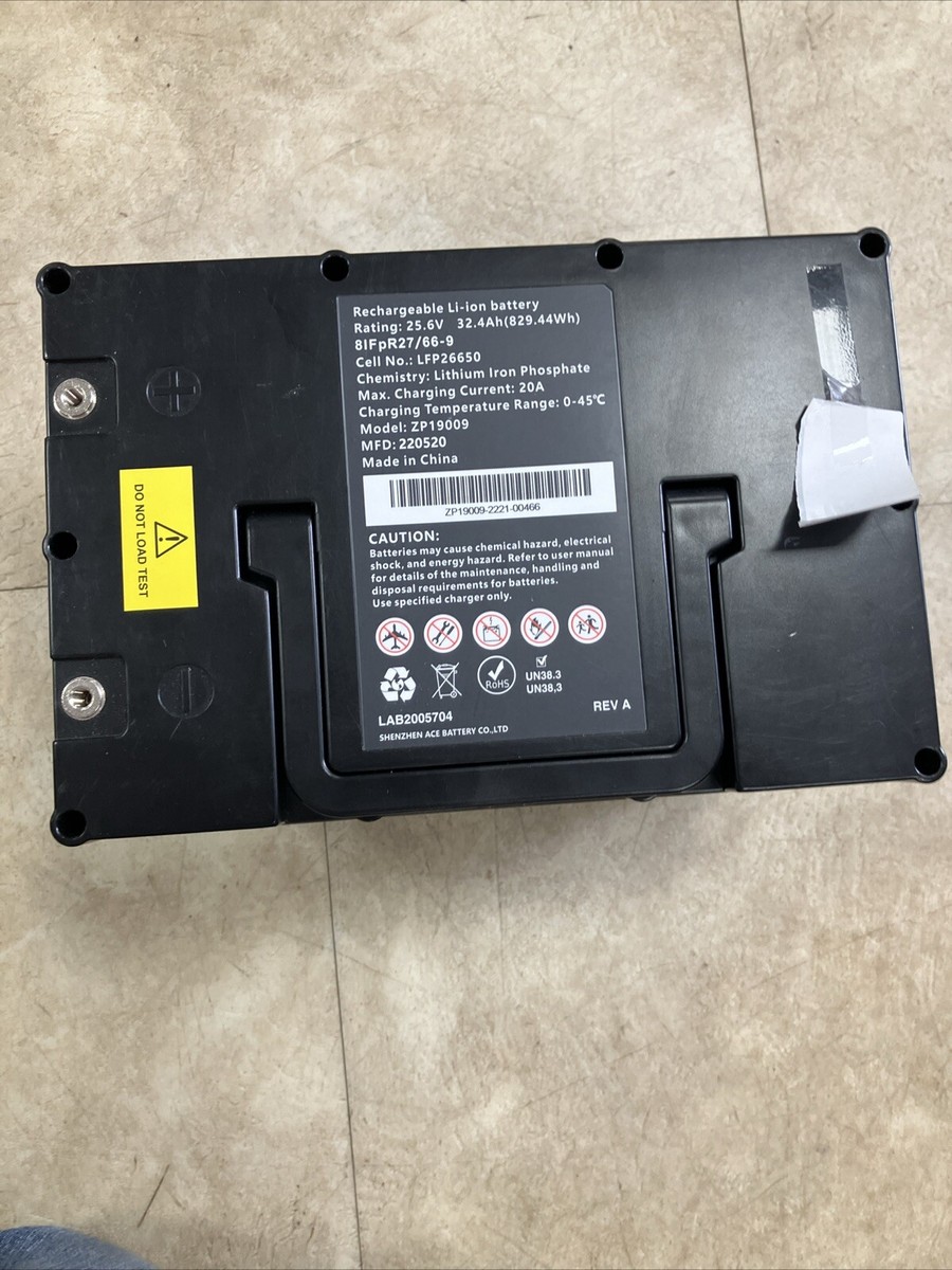 Pride Jazzy EVO Power Wheelchair Lithium Battery ZP19009 25.6v