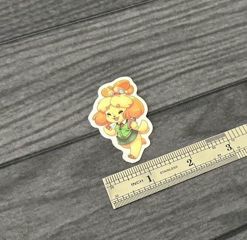 Animal Crossing | Isabelle Furry Sticker Decal | Great For Bottles, Laptops etc - Picture 3 of 4