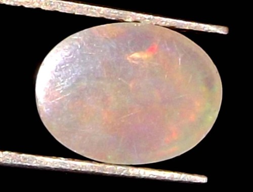 0.80 cts Ethiopian Welo Fire Opal 9 x 7 mm Cabochon Natural Gemstone *ocn716 - Picture 9 of 11