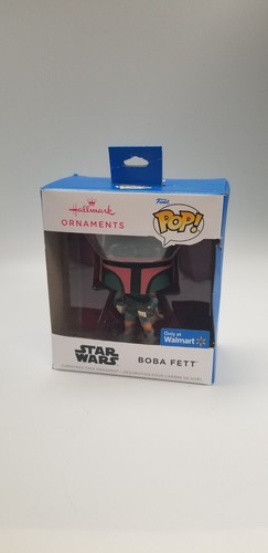 Hallmark Ornament Star Wars Boba Fett Walmart Exclusive Funko Pop Christmas - Picture 3 of 12