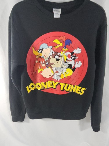 Looney Toons Sweater Black Size Small EUC - Picture 3 of 4