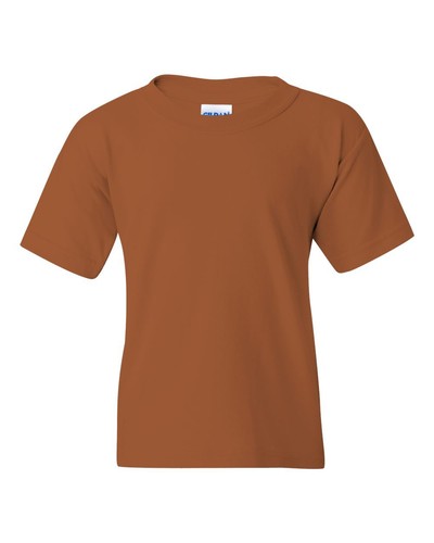NEW Gildan YOUTH Heavy Cotton Plain Crew Neck Short Sleeves T-Shirt 5000B - Picture 141 of 152