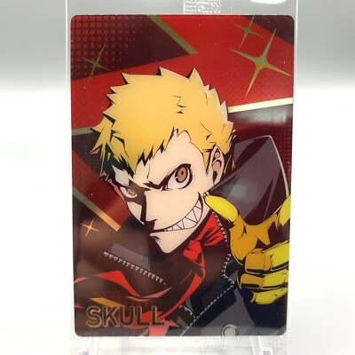 Ryuji Sakamoto Skull Persona 5 Wafer Card Bandai Anime Japan