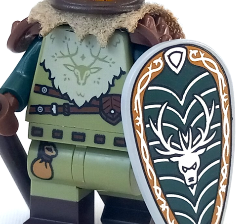 LEGO Castle Dark Forestmen Minifigure Rogue Stag Knight BAM Forestman Ranger - Picture 10 of 10