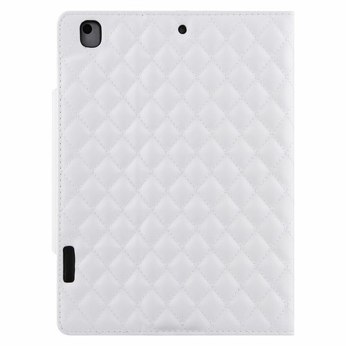 Luxury Folio Grid Leather Wallet Stand Smart Case Cover Pencil Holder para iPad - Imagen 27 de 32
