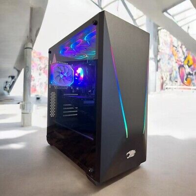 Custom Build ARGB Gaming Desktop Computer i7 PC 32GB RAM 2TB SSD RTX 3050 W11