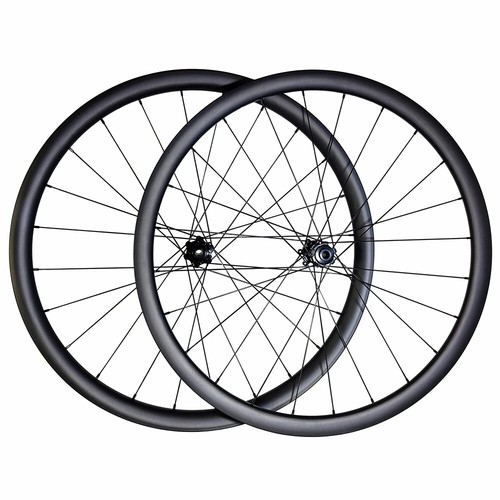 Gravel Cyclocross Road Bike 650B 30*30mm Carbon Wheelset Center Lock 6 Bolt Hub - Picture 6 of 10