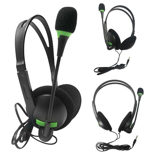 3.5mm/USB Headset With Microphone Noise Cancelling Computer PC Headphones - Picture 2 of 23