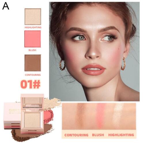Gesichtskontur Highlight Rouge 3 in 1 Make-up Set Hochglanz Puder Rouge✨y - Bild 14 von 16