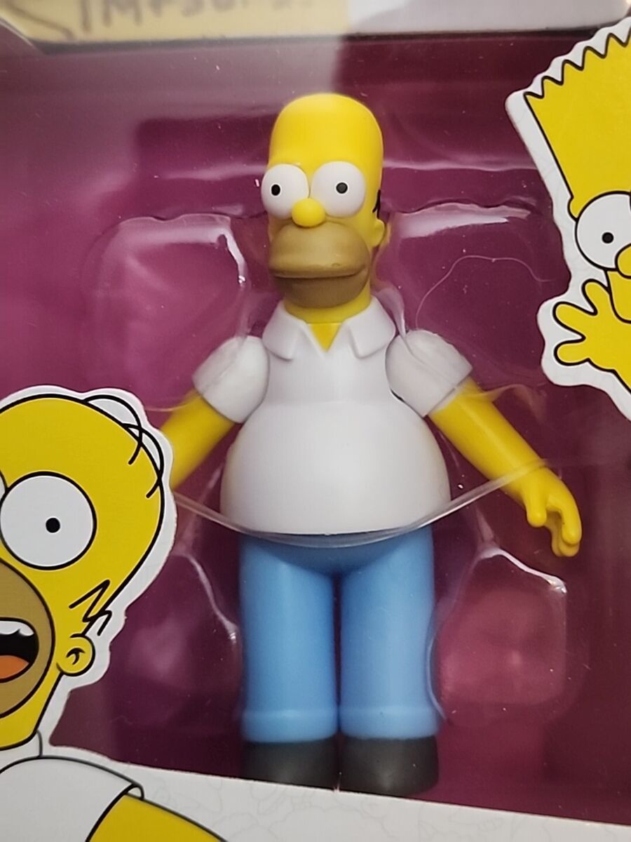 2024 Jakks Pacific Action The Simpsons Homer Figure New 2.5 2024 Jakks Pacific Action The Simpsons Homer Figure New 2.5
