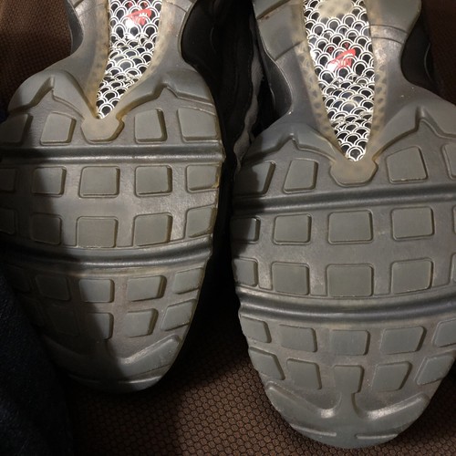 Sz 8 Nike Air Max 95 PRM Fish Scales Black Pure Platinum DQ3979-001 - Picture 7 of 16