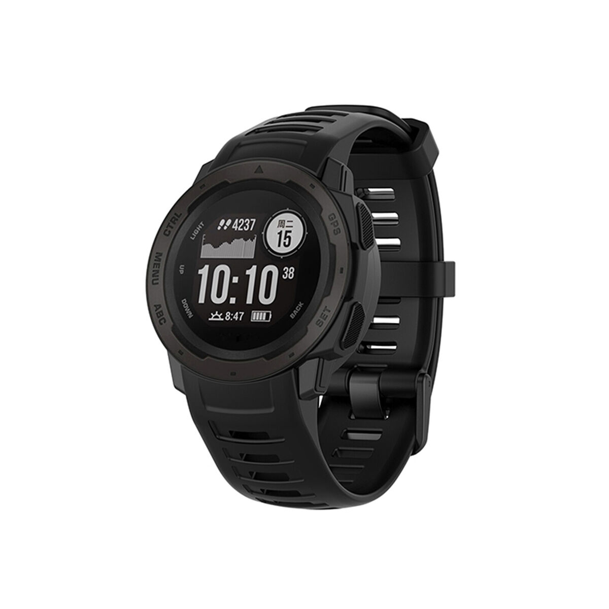For Garmin Instinct/Instinct Tide/Tactical Silicone Watch
