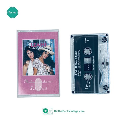 3 Leahi Cassette Tapes: Hawaiian Holiday, Best Of, Sister 2 Sister TESTED - Picture 6 of 7