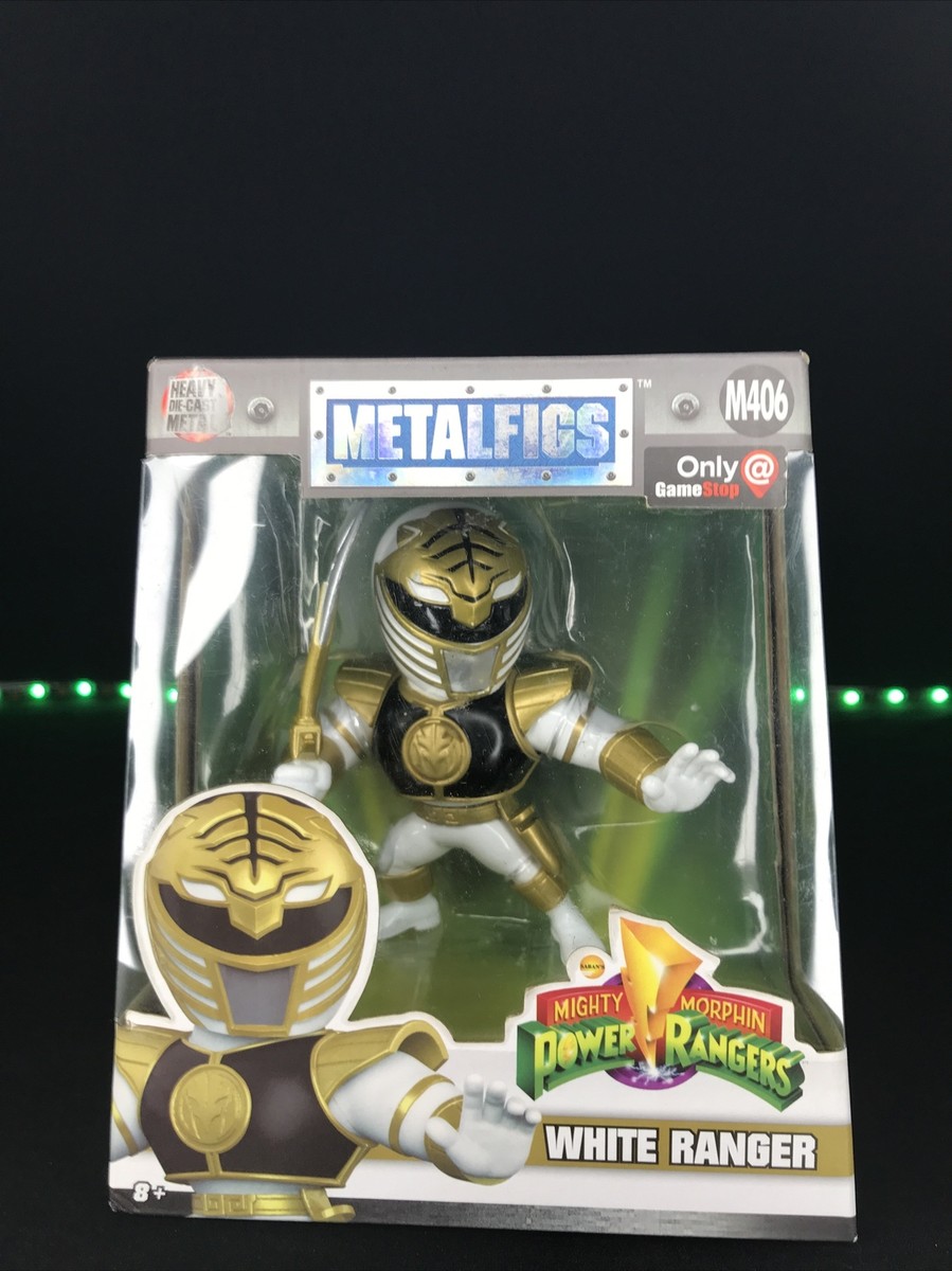 Mighty Morphin Power Rangers White Ranger DieCast MetalFigs