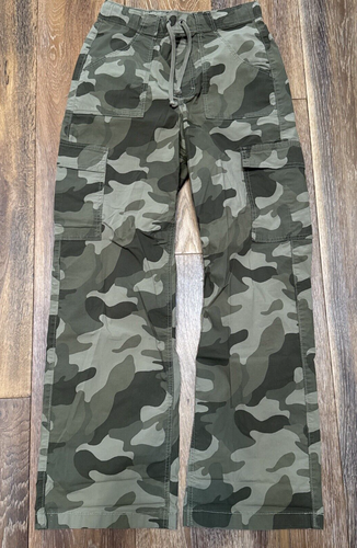Hollister Adjustable Rise Baggy Camo Cargohose Damen Größe S - M