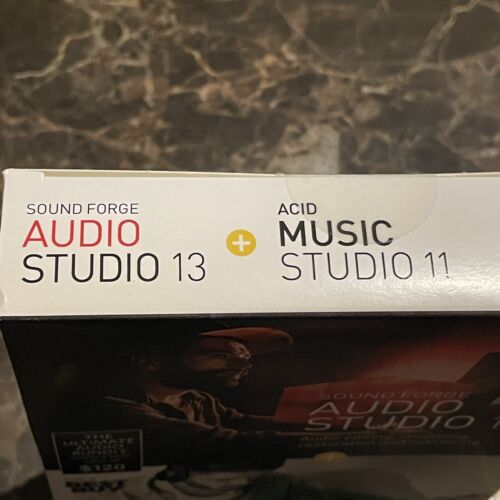 Sound Forge Audio Studio 13 & Acid Music Studio 11 Best Buy Bundle $120 Value! - Picture 4 of 4