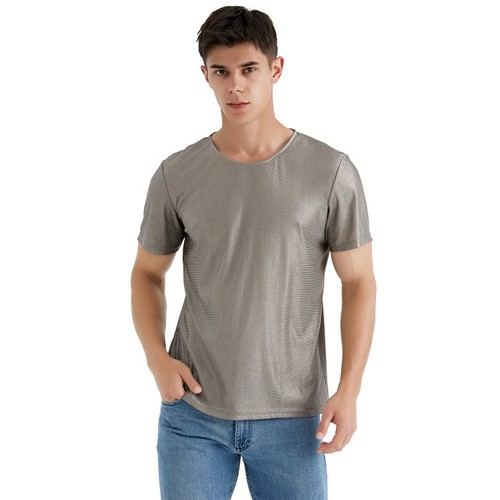 Silberfaser Herren Kleidung T-Shirt Tops EMF Abschirmung Anti-Strahlenschutz - Bild 1 von 7