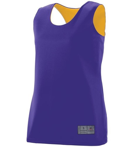 Augusta Sportswear 147 Ladies Reversible Wicking Tank Top - Picture 16 of 22
