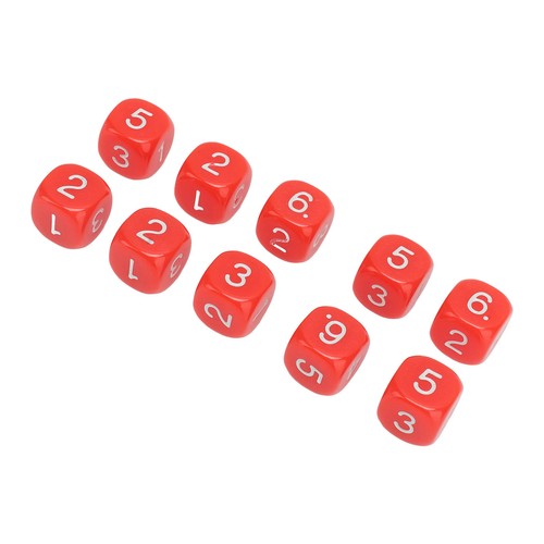 20PCS 6 Sided Number Dice Educational Learning Aid For Board Games - Picture 19 of 22
