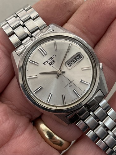 Vintage Seiko 5 Automatic 6119-8040 Watch Orologio Montre Uhren