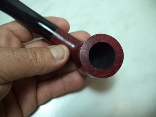 NERONE PIPA PIPE IN RADICA BRIAR MADE ITALY SMOOTH STRAIGHT 6 NEW - Bild 3 von 6