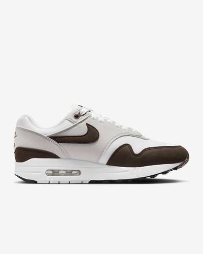 Nike Women's Air Max 1 Sneakers Neutral Gray/Baroque Brown DZ2628-004 US 4-11 - Picture 3 of 8