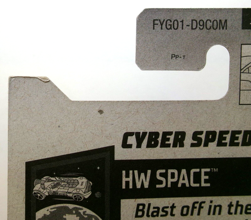 2019 HOT WHEELS 1:64 HW SPACE 4/5 CYBER SPEEDER TREASURE HUNT HW#220/250 - Picture 12 of 14