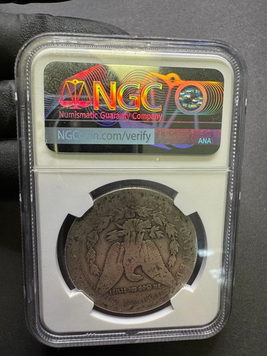 1890 S $1 AG 3 Grade NGC Morgan Silver Dollar Coin - Picture 8 of 12
