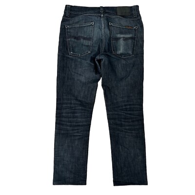 Nudie Jeans Lean Dean Size 31 x 26 Dry Deep Dark | eBay