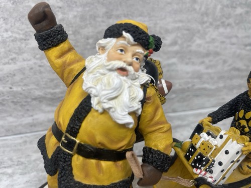 Missouri Tigers Santa Figurine Slavic Treasures Sleigh Christmas University NCAA - Bild 5 von 14