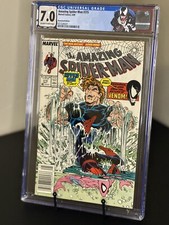 Amazing Spider-Man #315 CGC 7.0 NEWSSTAND Custom LABEL  FIRST VENOM APPEARANCE