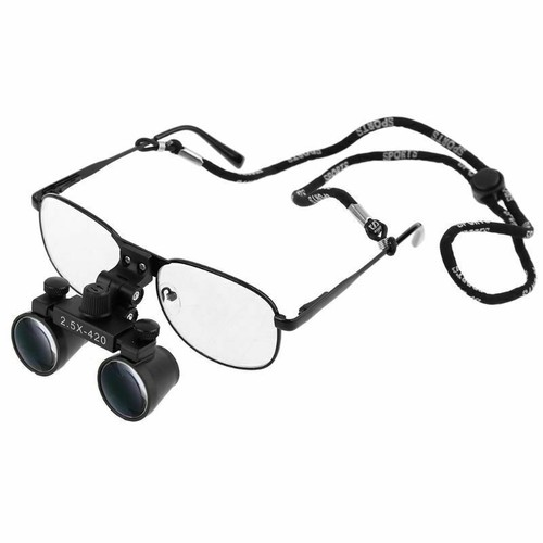 Dental 2.5X-420MM Binocular Loupes Magnifier Surgical Magnifiers DY-103 Black - Picture 6 of 11