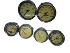 Smith Kit- Elec Temp Oil Fuel volt Gauge+Speedo 0-180 KMH + 0-80RPM 100MM YC