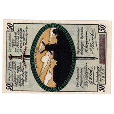 [#286853] Banknote, Germany, Sonderburg, 50 Pfennig, Eglise, 1920, UNC Mehl:1240