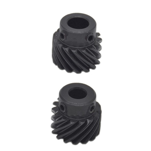 45# Steel Helical Gear 1 Mod 12-25 Teeth Blackened Pinion Transmission Gears - Picture 9 of 17
