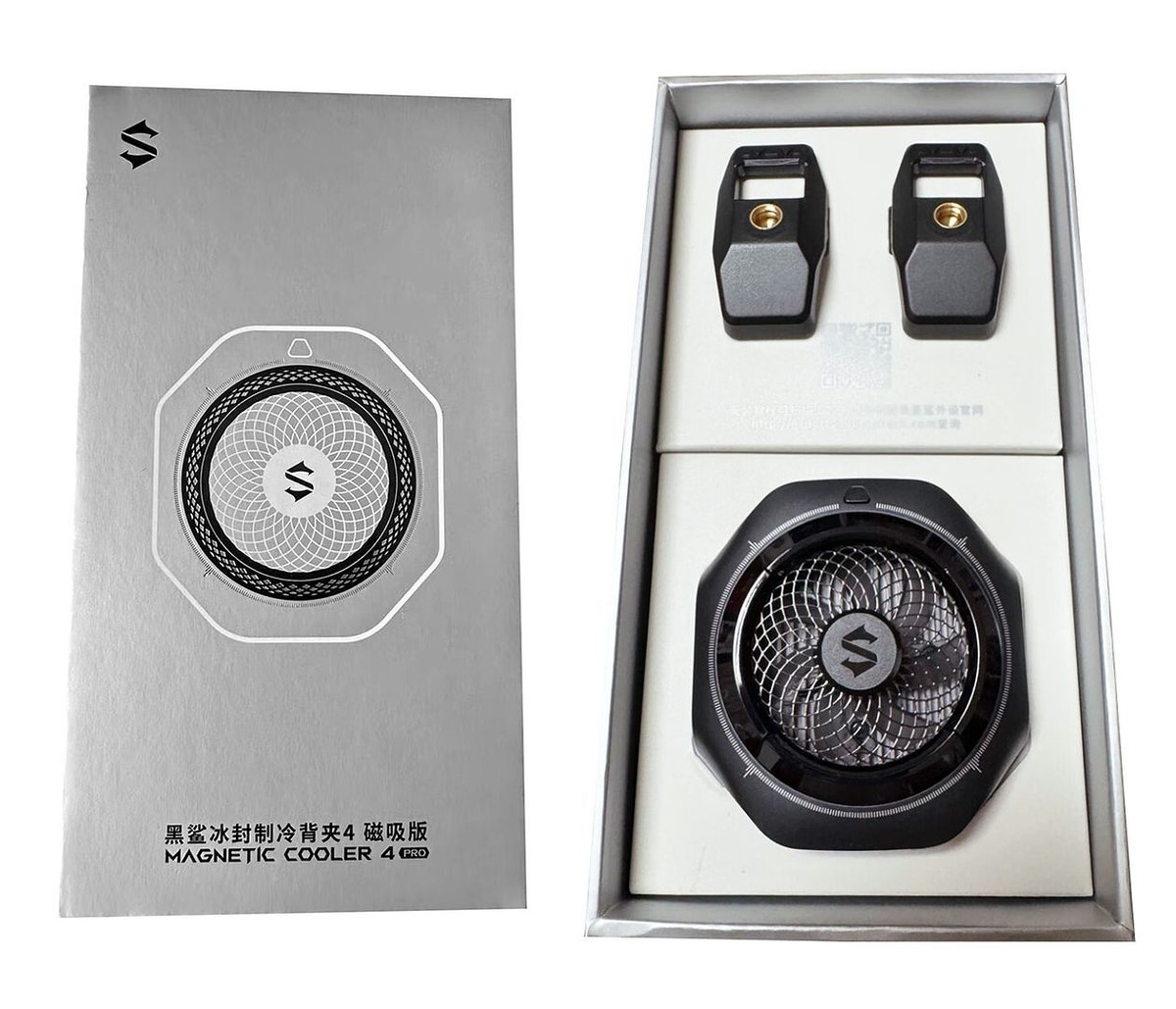 Black Shark Magnetic Cooler 4 Pro (Black) Cooling Fan for