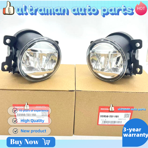 OEM LED Fog Lamp Right & Left For 2017-24 Honda Civic Odyssey Pilot Passport ILX